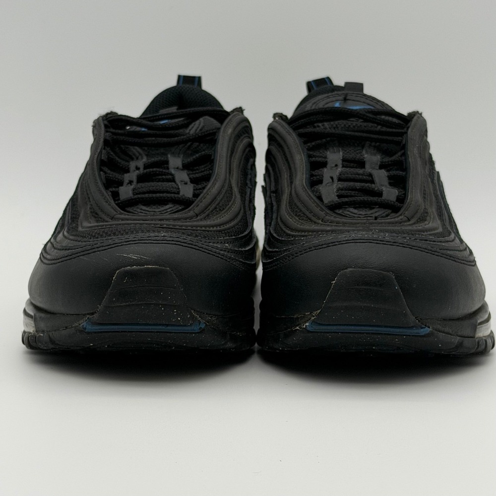 Nike Air Max 97 Black University Blue -‎ DZ4505-001 - Size 10.5 Mens - Authentic - Picture 4 of 14